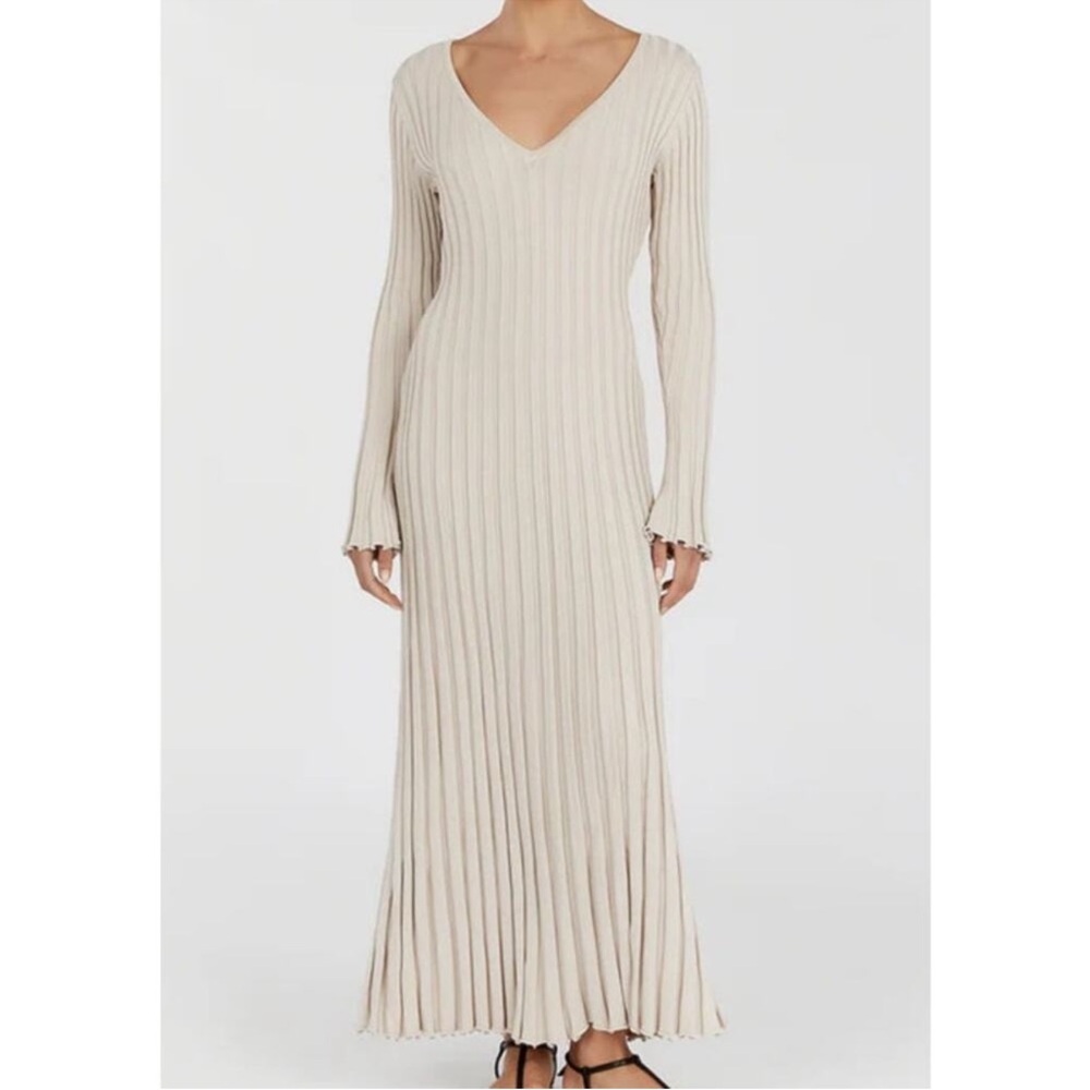 DISSH Reign Stone Long Sleeve Knit Midi Dress Size XS